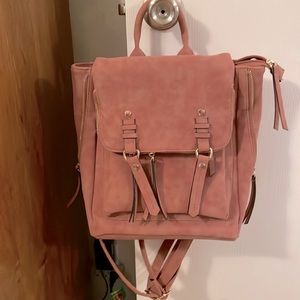Used dusty rose Target backpack